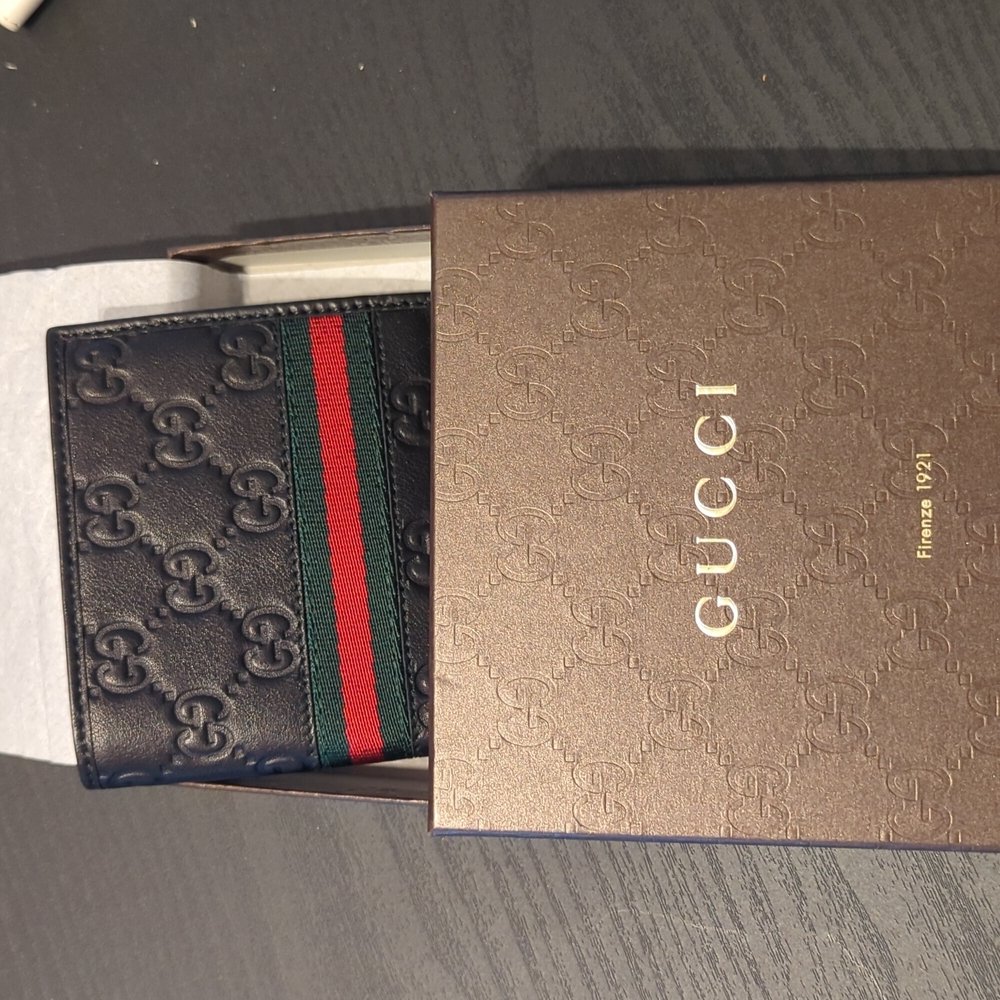 Guccissima Bi-Fold Wallet